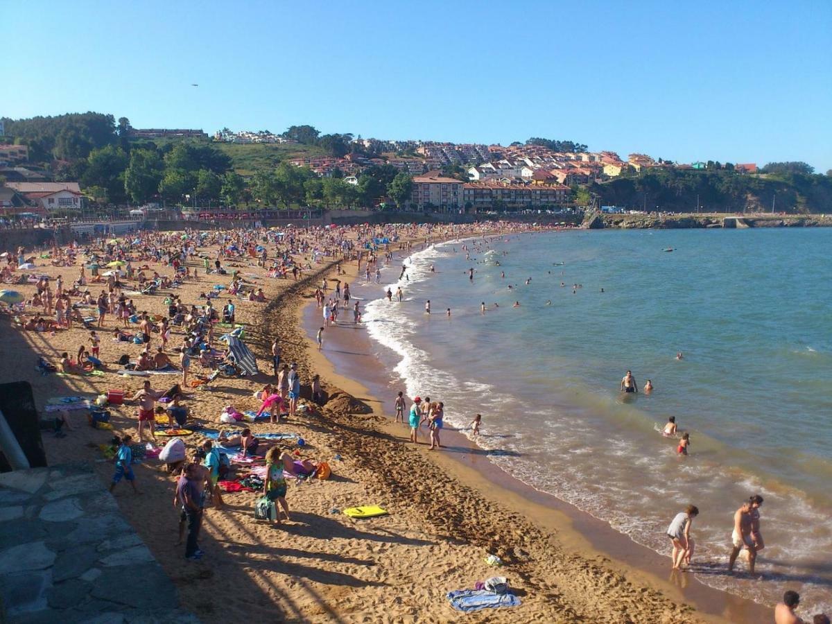 Precioso Apartamento En Luanco Junto A La Playa Exterior foto